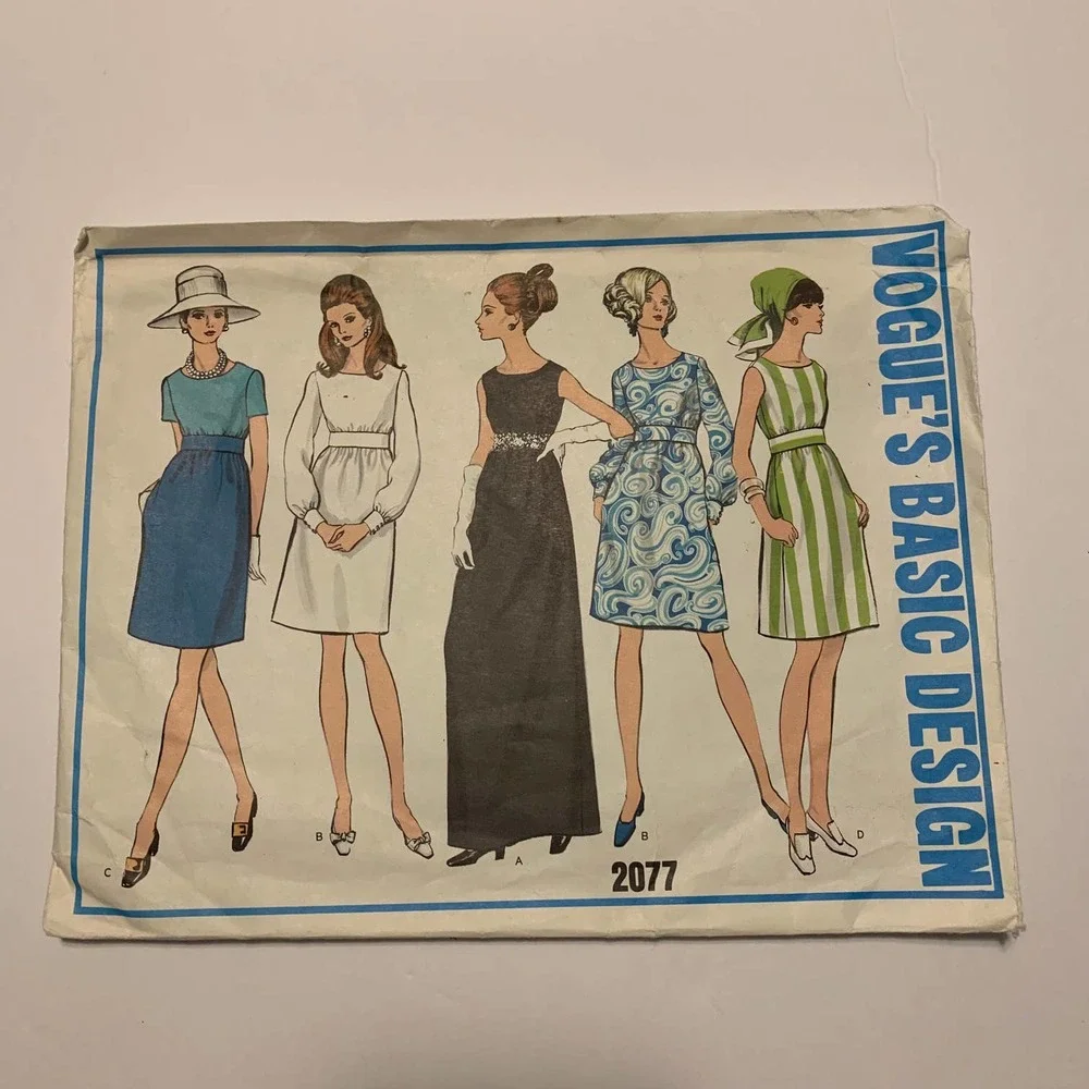 Vintage Sewing Patterns Assorted Sizes‎ Lot of 4